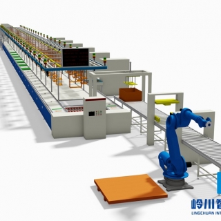 壁掛爐自動化裝配線